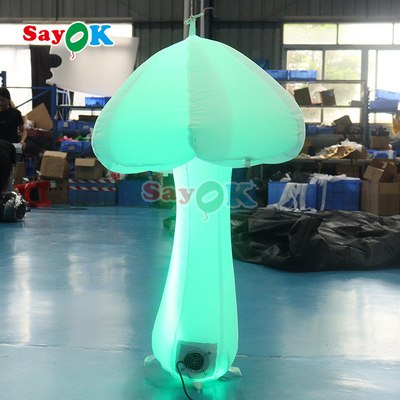 3.2ft Publicidad Decoración inflable Realista Hongo inflable / Hongo ligero inflable