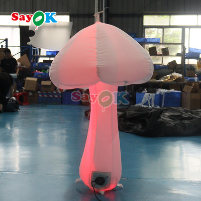 3.2ft Publicidad Decoración inflable Realista Hongo inflable / Hongo ligero inflable