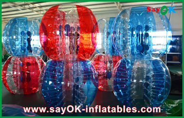 De los juegos inflables del césped de la burbuja inflable del fútbol transparente del PVC/de TPU bola humana para adulto/el niño
