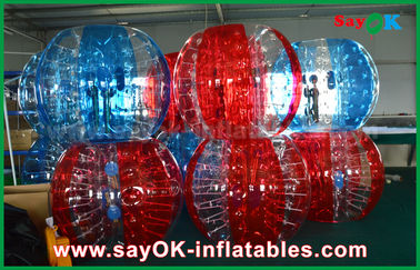 De los juegos inflables del césped de la burbuja inflable del fútbol transparente del PVC/de TPU bola humana para adulto/el niño