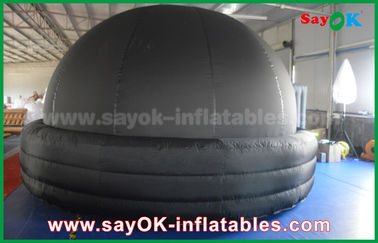Tienda inflable modificada para requisitos particulares de la bóveda de la proyección del diámetro de los 5m/de los 6m para los niños/los adultos