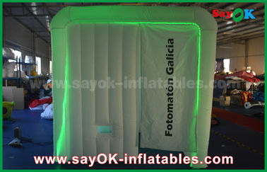 Cabina inflable inflable con la iluminación del LED, ventilador de la foto del estudio los 2.3*2*2.2m de la foto estándar del CE/UL