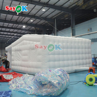 Tenda de aire de PVC para exteriores Tenda inflable personalizada Tenda de cubo inflable