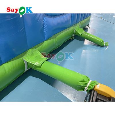 Juego de castillo de salpicadores inflable para niños fiesta de casa inflable salto salto y deslizamiento combo con selección molino de viento