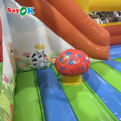 Comerciante de salpicador seco Slide Combo Inflatable Moonwalk salto castillo Casa de salto para niños adultos