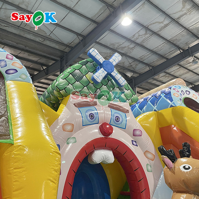 Comerciante de salpicador seco Slide Combo Inflatable Moonwalk salto castillo Casa de salto para niños adultos
