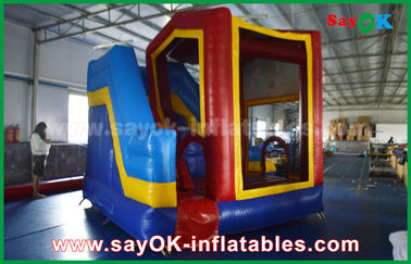 Deslizador de castillo inflable PVC exterior Deslizador de salpicador inflable / Casa de salto infantil