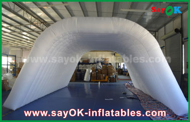 Tienda inflable blanca adulta por encargo del túnel de la tienda inflable del aire para el acontecimiento/la feria profesional