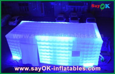Tienda inflable del cubo de la luz inflable de la tienda LED del aire/tienda al aire libre de impresión Lleno-digital del partido