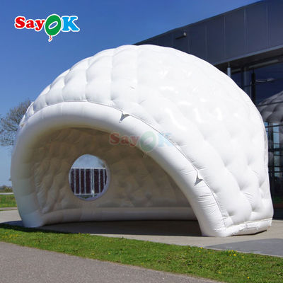 OEM / ODM Tejido duradero de Oxford en exteriores Gran carpa inflable Igloo para promoción de clubes de eventos de fiesta