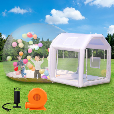 Nuevo diseño portátil inflables Casa de burbujas Partida de niños Casa de globos
