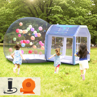 Nuevo diseño portátil inflables Casa de burbujas Partida de niños Casa de globos