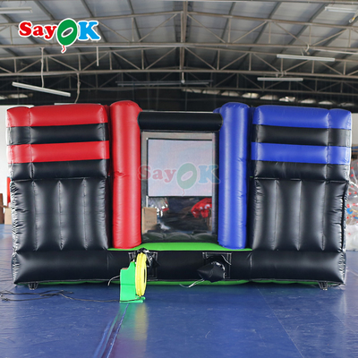Commercial Inflatable Combo Slide Doble Inflable Casa de rebote gigante inflatable para el exterior