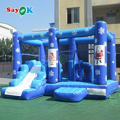 Castillo comercial de salto inflable Castillo de salto inflable salpicador salto castillo tobogán para fiesta al aire libre