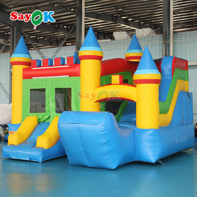 Casa de salto inflable de PVC comercial para niños Castillo de salto para niños Parque de diversiones inflable