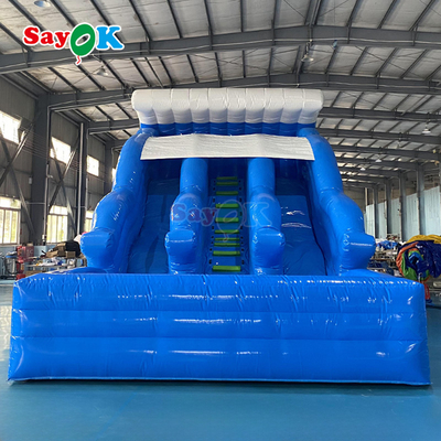 Deslizamiento de agua inflable con piscina fábrica de la personalizada comercial de agua gigante deslizamiento para adultos
