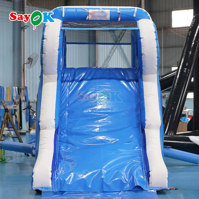 Fabricante profesional tobogán de agua inflable para adultos material de PVC tobogán inflable parque acuático para niños