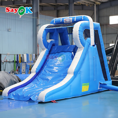 Fabricante profesional tobogán de agua inflable para adultos material de PVC tobogán inflable parque acuático para niños