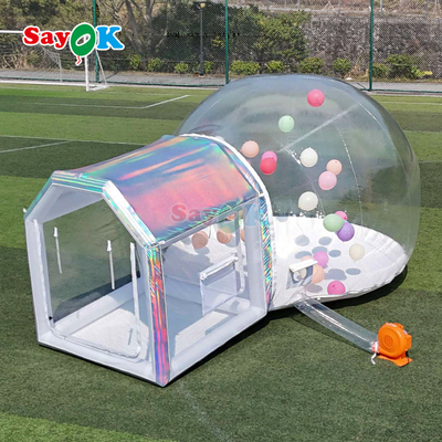 Casa de burbujas para fiestas Cúpula Transparente Casa de burbujas inflada Tienda para niños