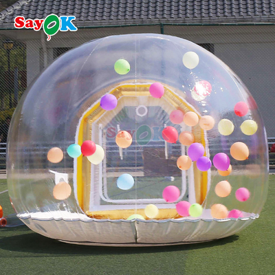 Casa de burbujas para fiestas Cúpula Transparente Casa de burbujas inflada Tienda para niños