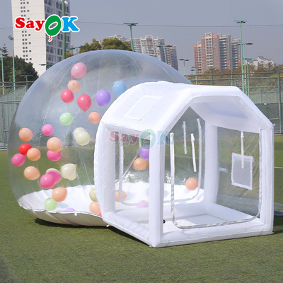 Casa de burbujas para fiestas Cúpula Transparente Casa de burbujas inflada Tienda para niños