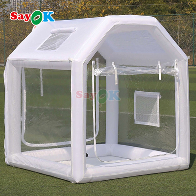 Casa de burbujas para fiestas Cúpula Transparente Casa de burbujas inflada Tienda para niños