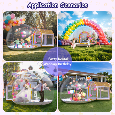 Casa de las Burbujas Inflable Party Casa de las Burbujas Balón Tienda Para Niños