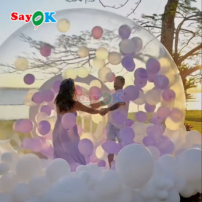 Tienda de aire de la casa de globos inflable personalizada para eventos y fiestas al aire libre