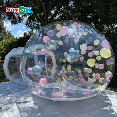 Tienda de aire de la casa de globos inflable personalizada para eventos y fiestas al aire libre