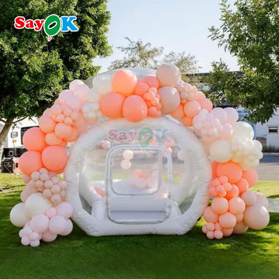 Tienda de aire de la casa de globos inflable personalizada para eventos y fiestas al aire libre