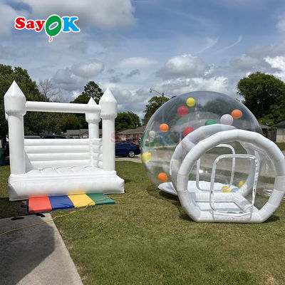 Tienda de aire de la casa de globos inflable personalizada para eventos y fiestas al aire libre