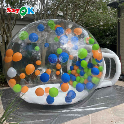 Sayok Personaliza Transparente Casa de Burbujas Balón Carpa de aire inflable para fiestas al aire libre