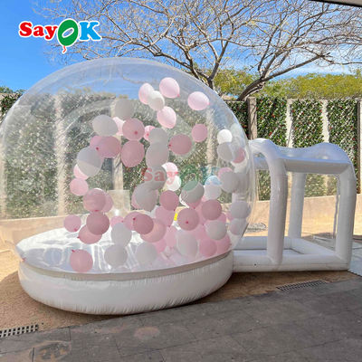 Sayok Personaliza Transparente Casa de Burbujas Balón Carpa de aire inflable para fiestas al aire libre