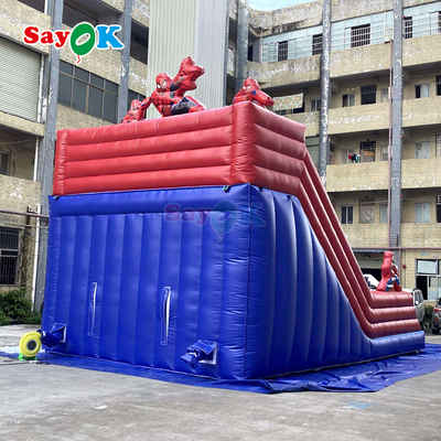 Casa de salto inflable colorida comercial y combinación de toboganes para niños y adultos Castillo de salto de PVC al aire libre