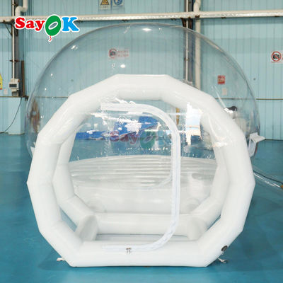 Sayok Casa de burbujas transparente Trampolín Casa de burbujas inflable Cúpula para niños