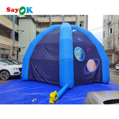 Sayok publicidad carpa de sombra de araña con dosel inflable gazebo personalizado carpa de araña inflable con cuatro patas
