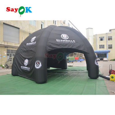 Carpa de araña inflable portátil Carpa de araña inflable con cúpula personalizada Carpa de araña inflable gigante Carpa de araña inflable para promoción