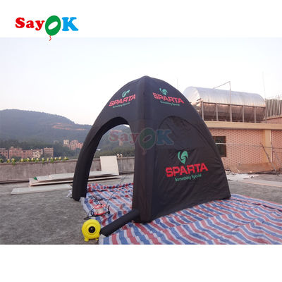 Venta al por mayor Inflable Cúpula de iglú Marquee Canopy Gran carpa inflable Cuatro piernas Camping Carpa de araña inflable para la publicidad