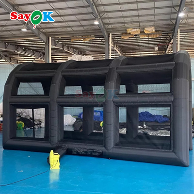Tienda deportiva gigante inflable para exteriores Tienda de tenis inflable para deportes