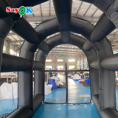 Tienda deportiva gigante inflable para exteriores Tienda de tenis inflable para deportes