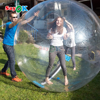 Venta al por mayor de material de PVC Juego de deporte al aire libre Bola de hámster humana inflable Zorb Ball para juegos interactivos en interiores y exteriores