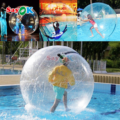 Venta al por mayor de material de PVC Juego de deporte al aire libre Bola de hámster humana inflable Zorb Ball para juegos interactivos en interiores y exteriores