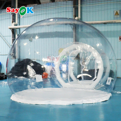 Casa de burbujas, tienda de campaña inflable para eventos al aire libre.