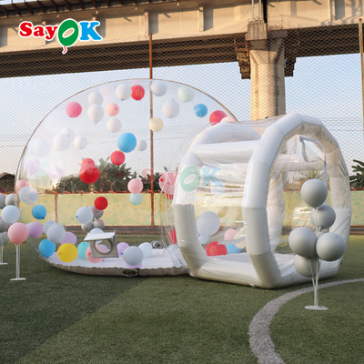 Sayok Almacén en el extranjero Casa de burbujas transparente Inflable niños Casa de burbujas tienda de campaña para la fiesta