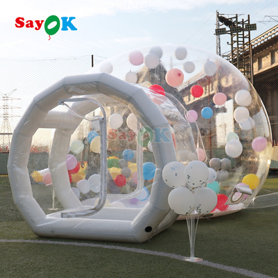 Sayok Almacén en el extranjero Casa de burbujas transparente Inflable niños Casa de burbujas tienda de campaña para la fiesta