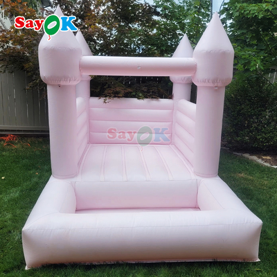 Fiesta al aire libre Castillo Boucy Inflable Casa de Bounce de la Boda con el Pozo de la Bola