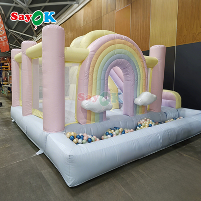 Castillo Hinchable Personalizado Sayok, Casa de Rebote Inflable Pequeña para Fiestas Infantiles