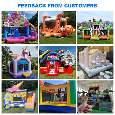 Sayok Commercial Grade PVC Rebounce House Combo Inflable para niños