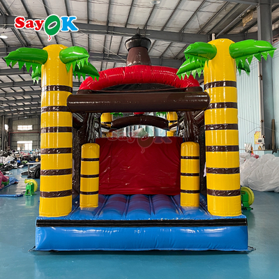 Sayok personalizado comercial de salto inflable castillo de salto barco pirata de salto inflable tobogán para niños