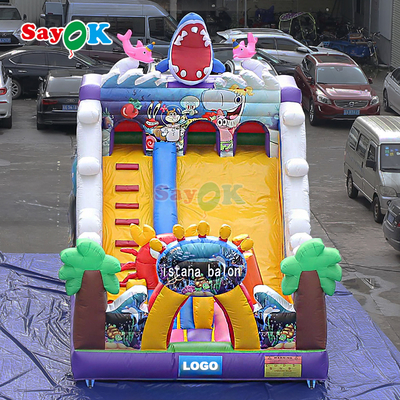 Sayok Seaworld Castillo Inflable Inflable Casa Inflable para Niños